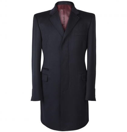 Black Color Bespoke Top Coat