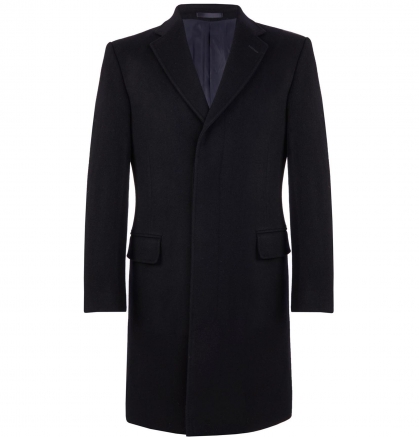 Black Bespoke Top Coat