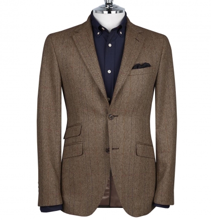 Brown Bespoke Jacket