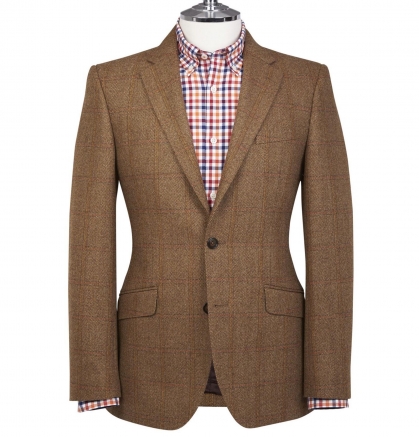 Brown Bespoke Superfine Jacket