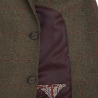Light Green Bespoke Jacket With 2 Buttons