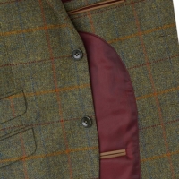Green With Golden Color Bespoke Jacket