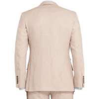 Sandy Suit-Fit Linen Suit Jacket