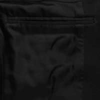 Black Body-Fit Cotton-Velvet Tuxedo Jacket