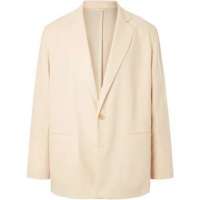 Cream Wool Suit Jacket