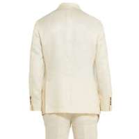Cream Linen Suit Jacket